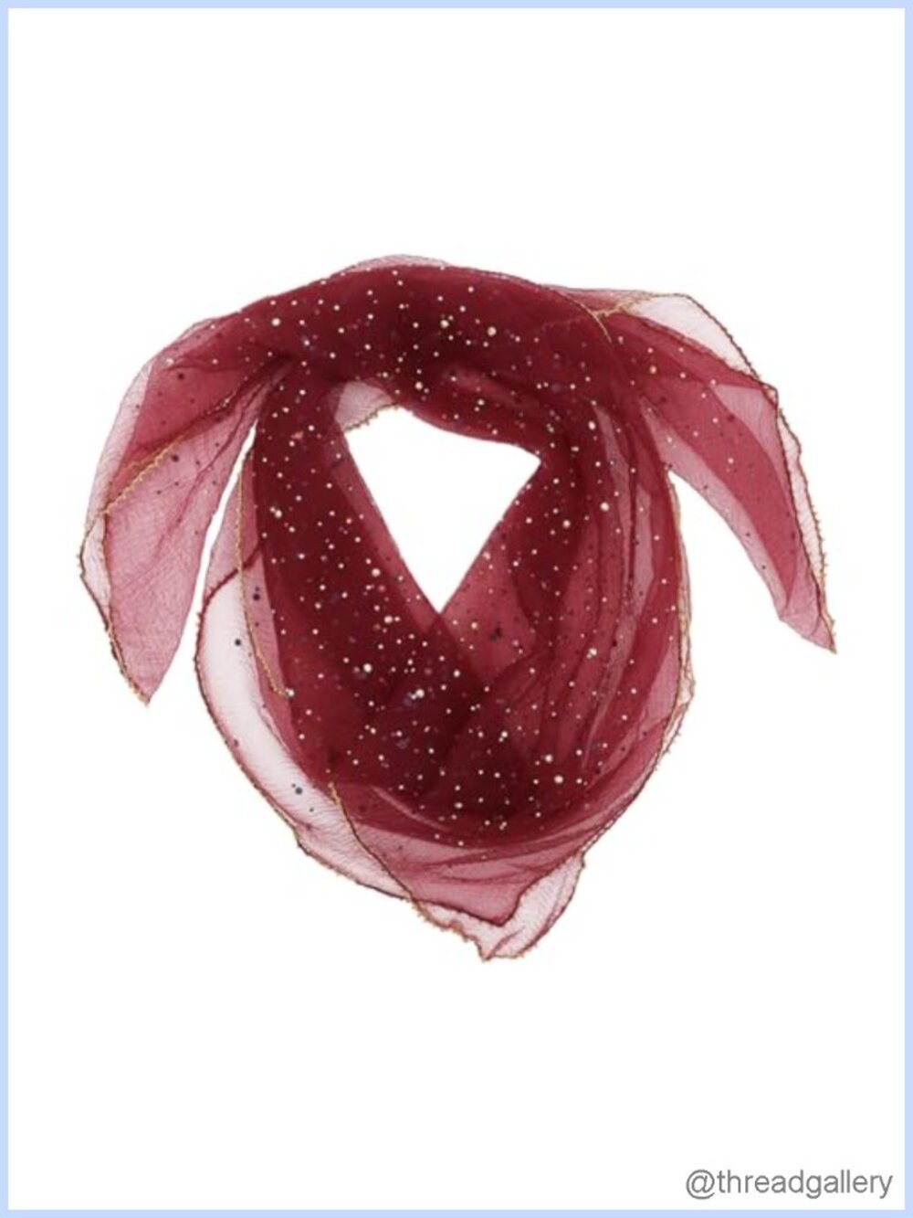 Sequin Head Scarf for Women, Large Sparkle Square Scarf Hair Wrap